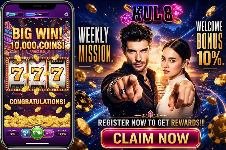 KUL8 casino banner placeholder